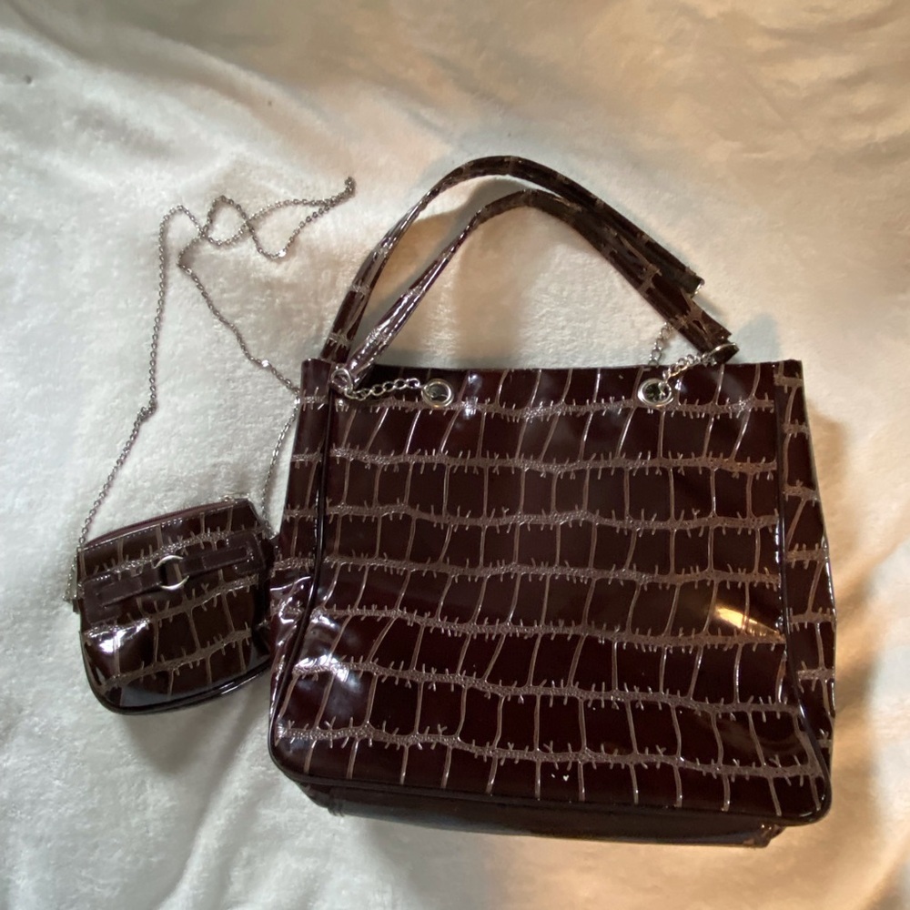 Elegant‎ Brown Women's Handbag Set